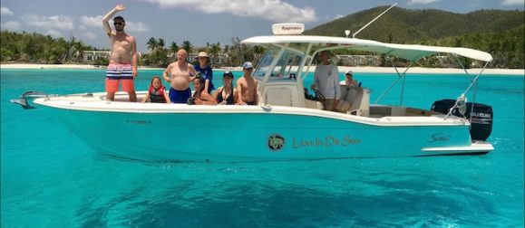 beach bum boat rentals 28' scout image