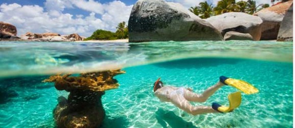 snorkeling in virgin gorda virgin islands